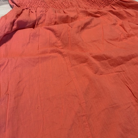 Double layer Maxi dress - Embroidered,   100% cotton - Picture 8 of 9